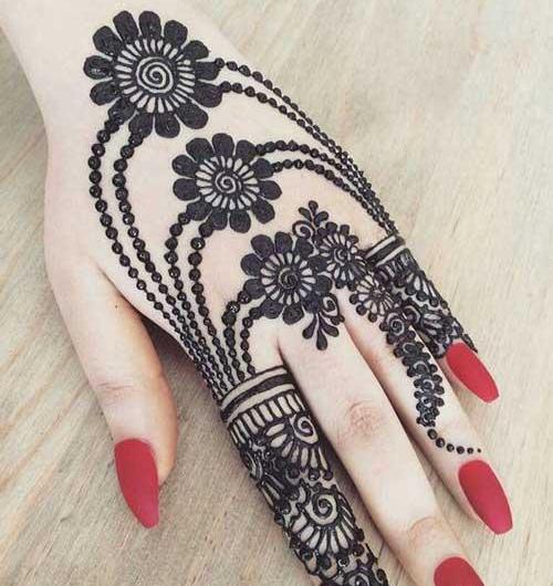 عکس مدل های حنا