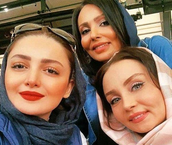 عکس خالکوبی پرستو صالحی