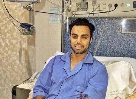 عکس سیاوش خیرابی قبل از عمل بینی