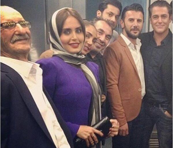 عکس الناز شاکردوست با گلزار