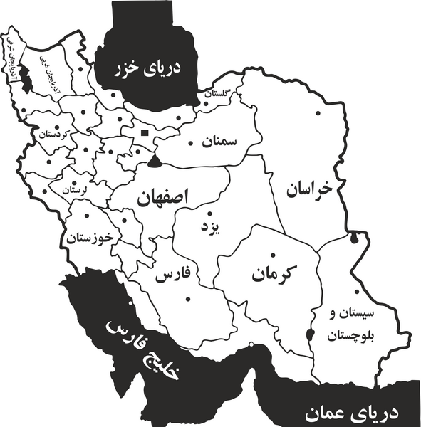 عکس دانلود وکتور نقشه ایران