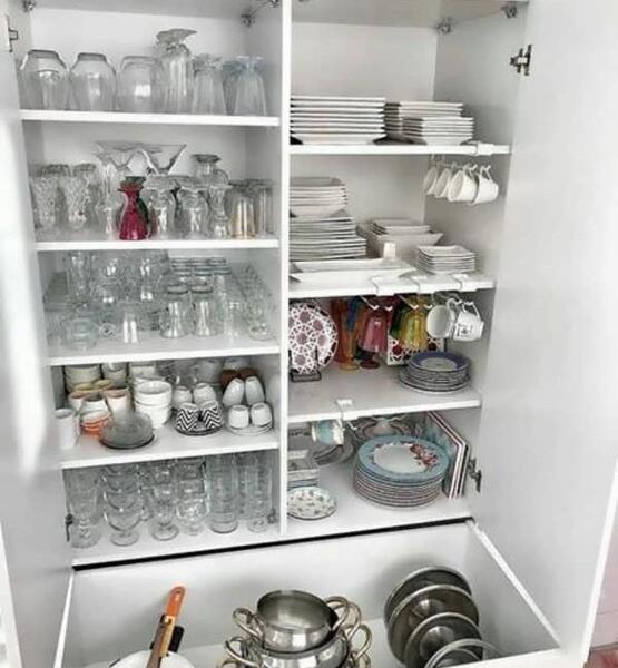 عکس ایده های چیدمان کابینت