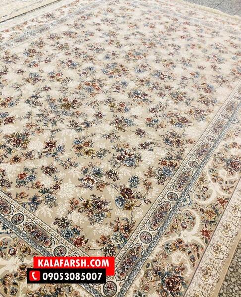 عکس فرش طرح باغ بهشت