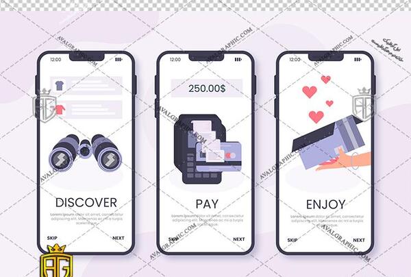 عکس وکتور موبایل