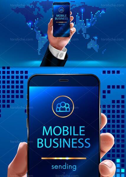 عکس وکتور موبایل