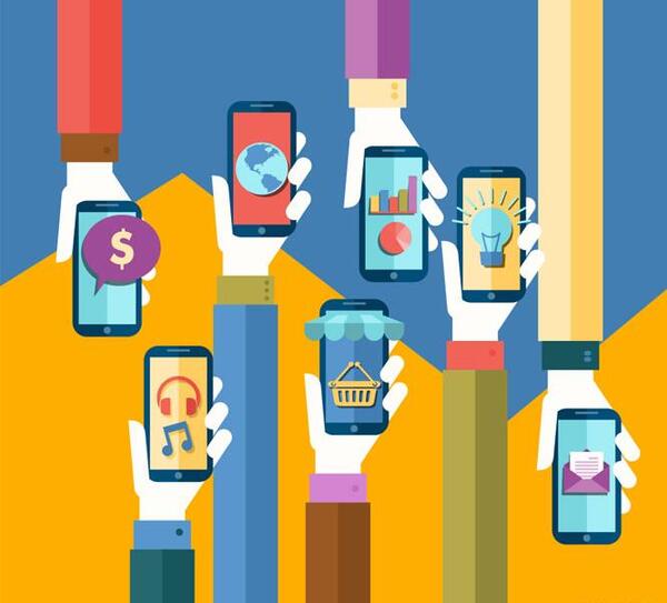 عکس وکتور موبایل