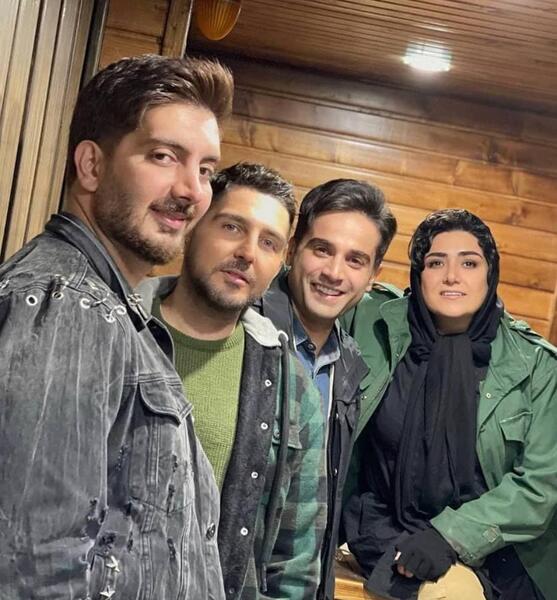 عکس باران کوثری و محمدرضا غفاری