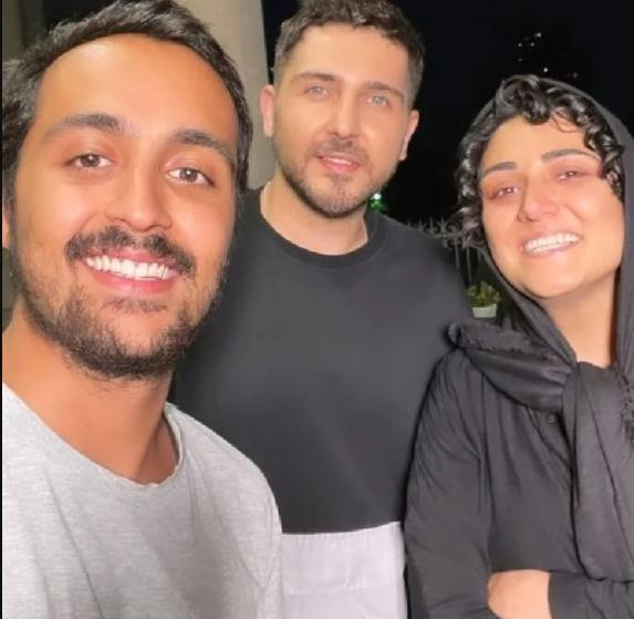 عکس باران کوثری و محمدرضا غفاری