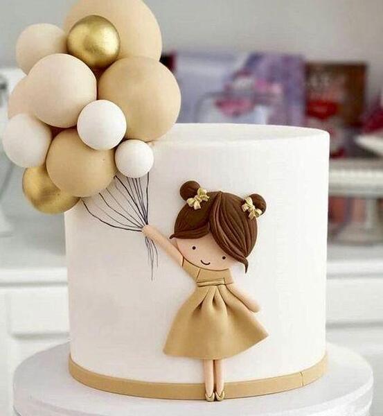 عکس کیک و بادکنک