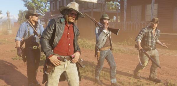 عکس بازی red dead