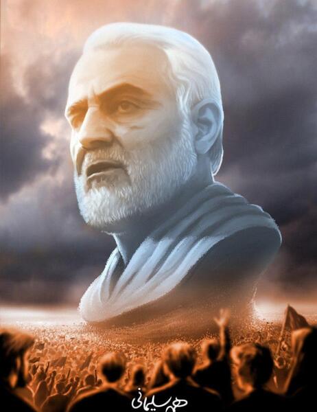 عکس سردار سلیمانی پوستر
