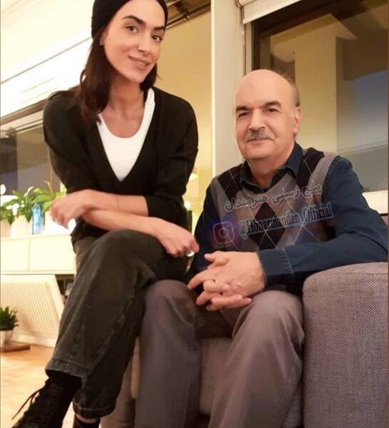 عکس همسر و دختر ایرج طهماسب