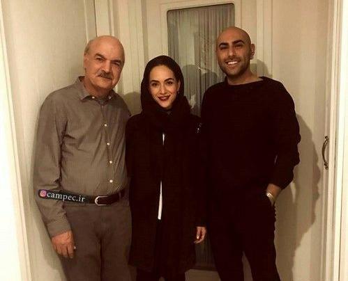 عکس همسر و دختر ایرج طهماسب