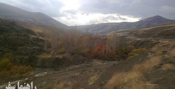 عکس از روستای زرشک قزوین