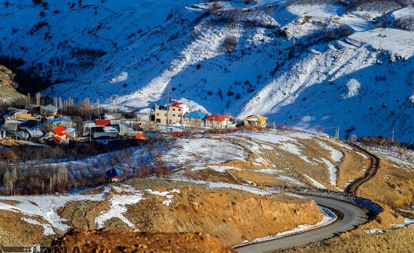 عکس از روستای زرشک قزوین