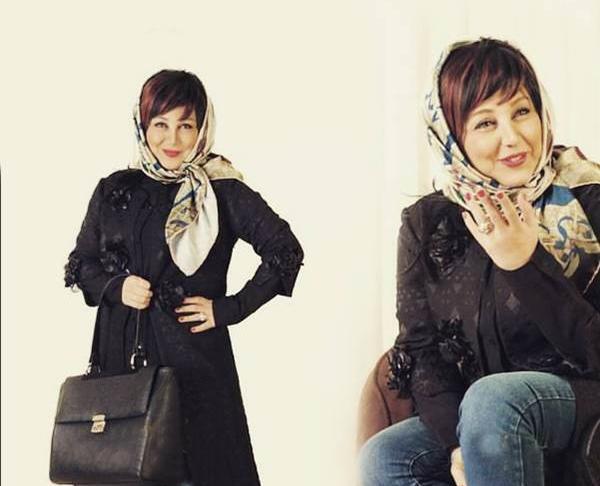 عکس بهنوش بختیاری با شلوار کوتاه