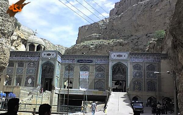 عکس داخل غار بی بی حکیمه