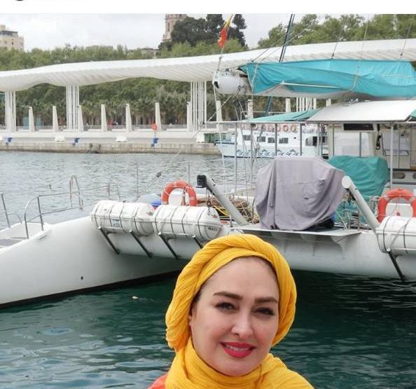 عکس الهام حمیدی و فرهاد مجیدی