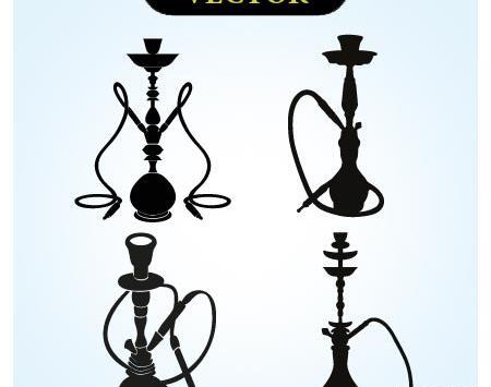 عکس دانلود وکتور قلیان