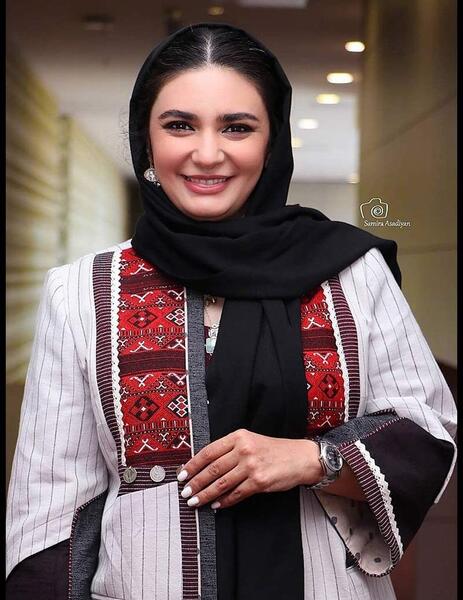 عکس لیندا کیانی با بهرام افشاری