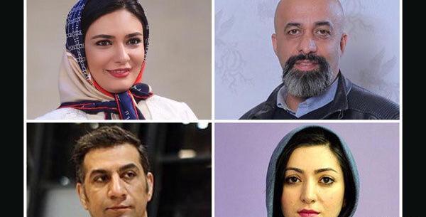 عکس لیندا کیانی با بهرام افشاری