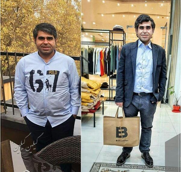عکس تصاویر امیر نوری وهمسرش