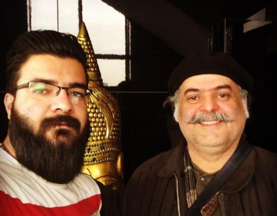 عکس سام درخشانی در چشم باد