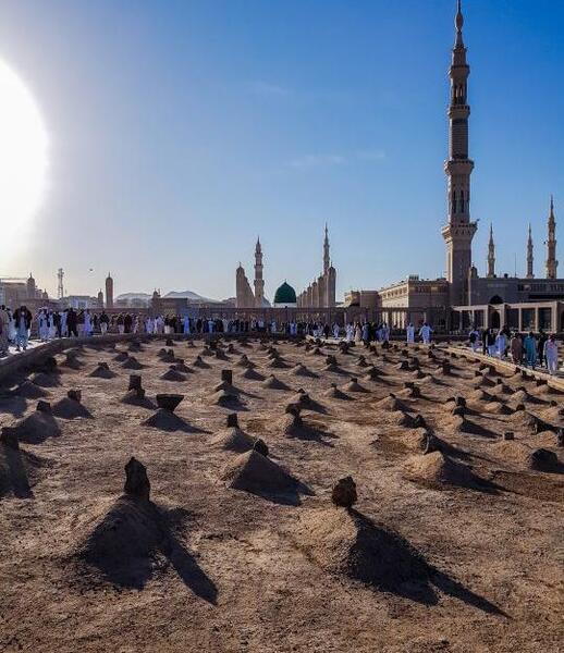 عکس با کیفیت قبرستان بقیع