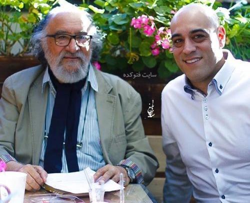 عکس داريوش ارجمند و همسر وفرزندانش