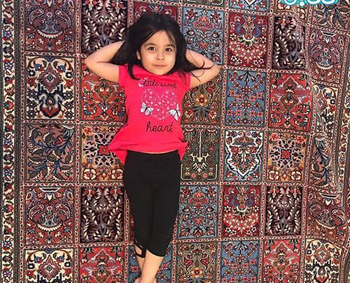عکس کودکی پانته آ بهرام