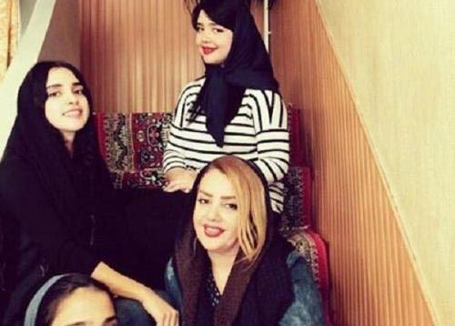 عکس الهه حصاری به همراه همسرش