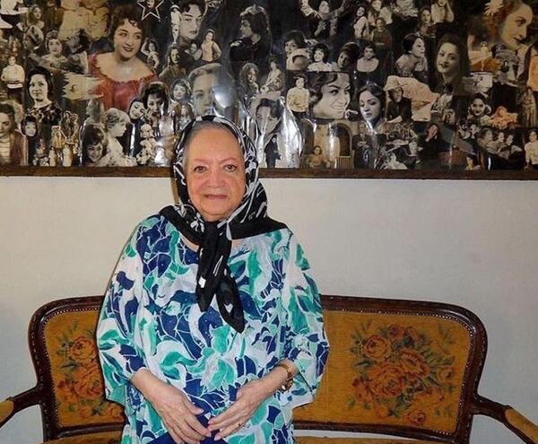 عکسهای شهلا ریاحی در خانه سالمندان