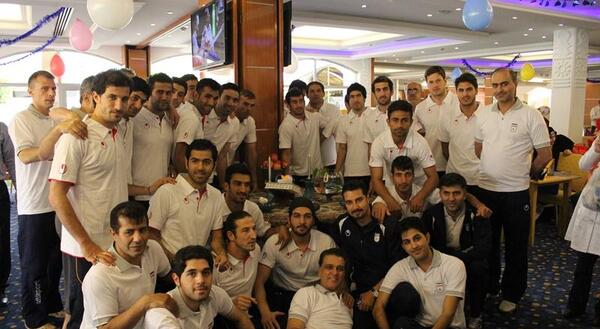 عکس اعضای تیم ملی ایران