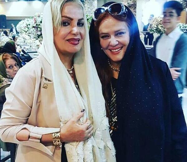 عکس بهاره رهنما با آرایش غلیظ
