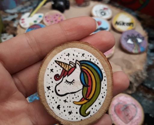 عکس ایده برای نقاشی روی چوب