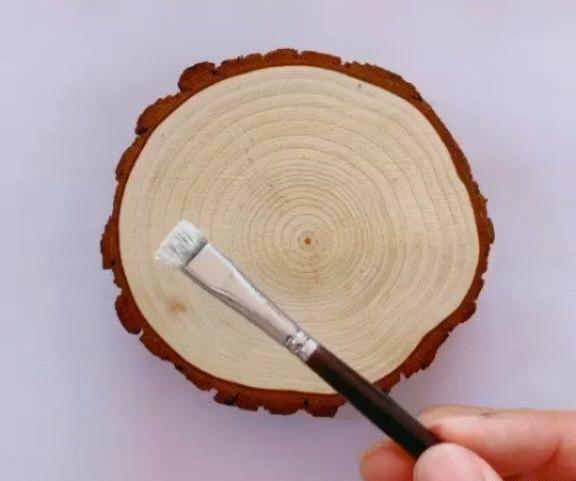 عکس ایده برای نقاشی روی چوب