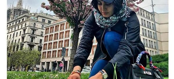 عکس الناز شاکردوست در سیزده بدر