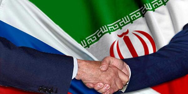 عکس پرچم روسیه و ایران