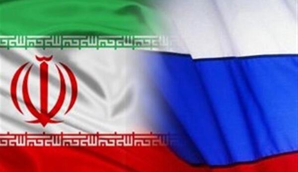 عکس پرچم روسیه و ایران