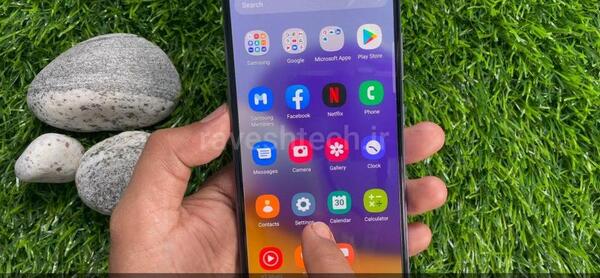 عکس گرفتن با گوشی a72