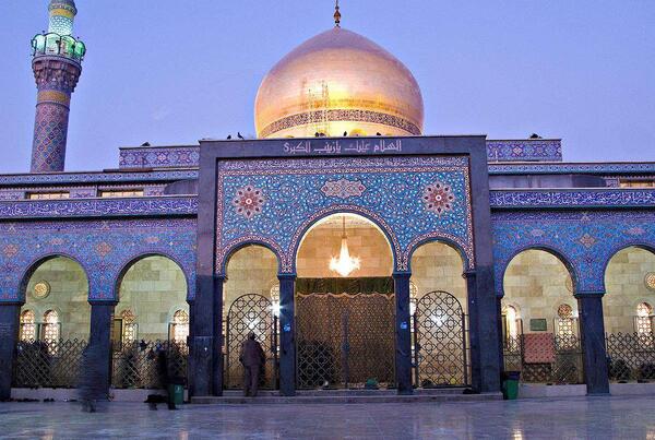 عکس گنبد حرم حضرت زینب