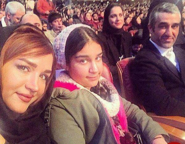 عکس پژمان جمشیدی و زن و بچه اش