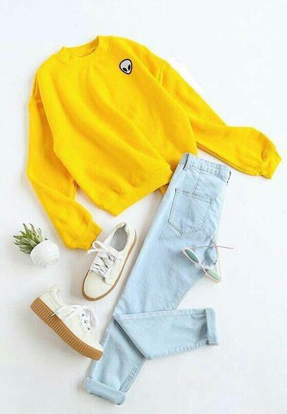 عکس لباس دخترانه اسپرت پاییزی