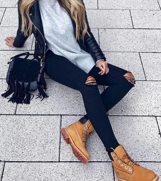 عکس لباس دخترانه اسپرت پاییزی