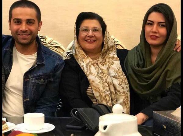 عکس مادر آرمان درویش