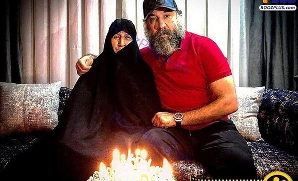 عکس کیک تولد بهرام افشاری