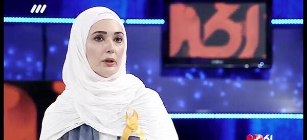 عکس آتنه فقیه نصیری بعد از بیماری