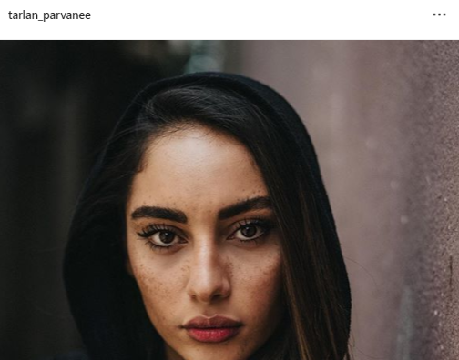 عکس ترلان پروانه بدون آرایش