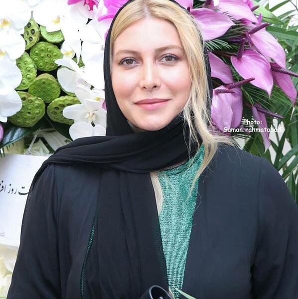 عکس فریبا نادری در سالن زیبایی