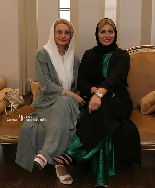 عکس فریبا نادری در سالن زیبایی